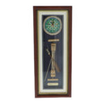Wall clock with paddle 43cm 2