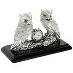 Highclass owl clock 23cm 1