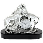 Clock Highclass horses 30 cm 2