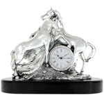 Clock Highclass horses 30 cm 3