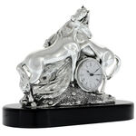 Clock Highclass horses 30 cm 4