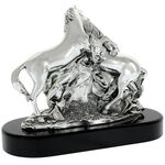 Clock Highclass horses 30 cm 7