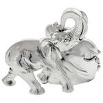 Highclass Silver Elephant Clock 6