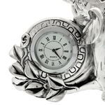Highclass Silver Elephant Clock 7