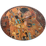 Wall clock Gustav Klimt: The Kiss 2