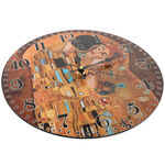 Wall clock Gustav Klimt: The Kiss 3