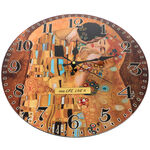 Wall clock Gustav Klimt: The Kiss 4