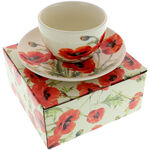 Tea Cup with Poppies 3