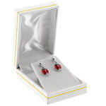 Ladybug Silver Earrings 2