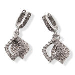 Chrystal Silver Earrings 1