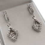 Chrystal Silver Earrings 3