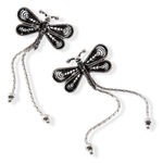 Butterfly Silver Earrings 1