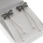 Butterfly Silver Earrings 3