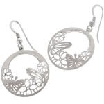 Gentle Butterfly Silver Earring 2