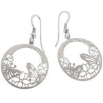 Gentle Butterfly Silver Earring 3