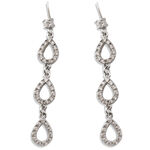 Tear Silver Earrings 1