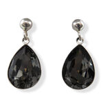 Black Crystal Earrings 1