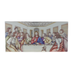 Last Supper silver plated Exclusive colours 39cm 2