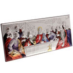 The Last Supper silver plated icon 1