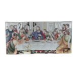The Last Supper icon with silver colored finish 50cm