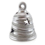 Silver Christmas Bell Candle Holder 1