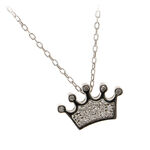 Silver necklace My Queen 1