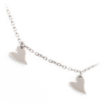 Colier Argint Silver Hearts 6