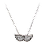 Angel wings Swarovski Necklace 3