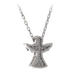 Guardian Angel Silver Necklace 3