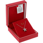 Silver Necklace Star 1