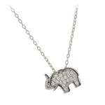 Colier argint talisman elefant 1