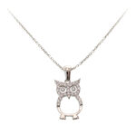 Rose Tree with Owl Necklace 5