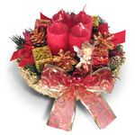 Christmas wreath with 4 candles 1