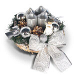 Christmas wreath with 4 candles 3