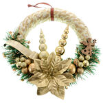 Euphorbia Christmas Door Wreath 1