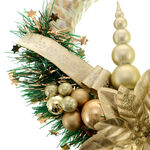 Euphorbia Christmas Door Wreath 4