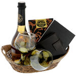 Men's gift basket with wallet Chenet