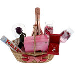 Bottega Purple Gift Basket