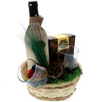 Gift Basket Cabernet with Glasses 1