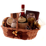 Christmas Chianti Basket 3