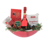 Christmas gift basket Red Accademia