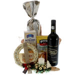 Baroque Christmas gift basket 2