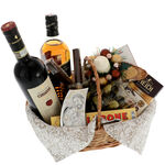 Black Label Christmas Gift Basket 1