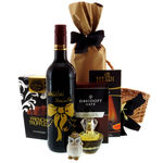 Black Velvet Christmas Gift Basket 2