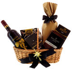 Black Velvet Christmas Gift Basket 3