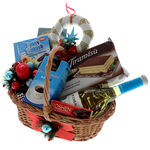 Christmas gift basket: Blue Chenet 2