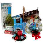 Christmas gift basket: Blue Chenet 4