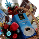 Christmas gift basket: Blue Chenet 7