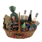 Three Musketeers Christmas gift basket 1