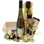 Christmas Gift Basket Coffee Cream 1